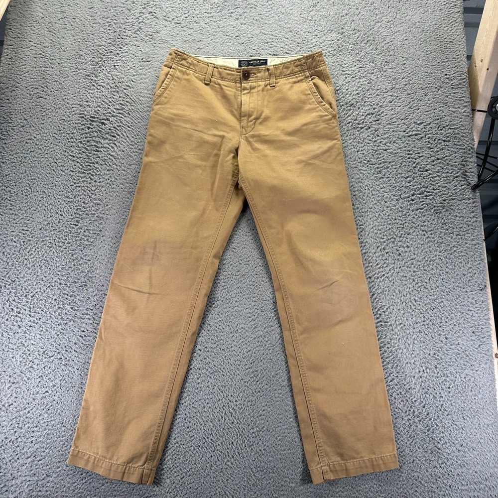American Eagle Outfitters Pant Mens 32x32 Brown Cotton Chino Straight Business